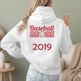 Baseball Mom Since 2019 Women Hoodie Back Print Baseball Mom Since 2019 Women Hoodie Back Print