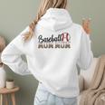 Baseball Mom Mom BallPark Mom Mom Game Day 2024 Mother's Day Women Hoodie Back Print Baseball Mom Mom BallPark Mom Mom Game Day 2024 Mother's Day Women Hoodie Back Print