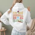 Baseball Mom Celebrate Motherhood In Style Women Hoodie Back Print Baseball Mom Celebrate Motherhood In Style Women Hoodie Back Print