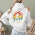 Baseball Mom I Created A Monster He Calls Me Mom Women Hoodie Back Print