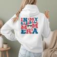 In My Baseball Mom Era Smile Face Retro Women Hoodie Back Print In My Baseball Mom Era Smile Face Retro Women Hoodie Back Print