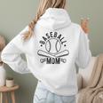 Baseball Mom Homerun Best Mom Sport Athlete Women Hoodie Back Print Baseball Mom Homerun Best Mom Sport Athlete Women Hoodie Back Print