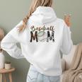 Baseball Mom Mama Mother Women Hoodie Back Print Baseball Mom Mama Mother Women Hoodie Back Print