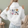 Baseball Mom Baseball Mama Women Hoodie Back Print