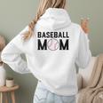 Baseball Mom Mommy Mama Mother's Day Women Retro Ball Sports Women Hoodie Back Print