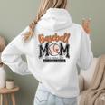 Baseball Mom Orange Varsity Baseball Mama Cute Mother's Day Women Hoodie Back Print Baseball Mom Orange Varsity Baseball Mama Cute Mother's Day Women Hoodie Back Print