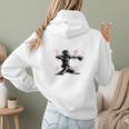 Baseball Mom My Son Will Be Waiting For You At Home Premium Tri-Blend Women Hoodie Back Print