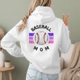 Baseball Mom Sports Mom Proud Baseball Mom Women Hoodie Back Print