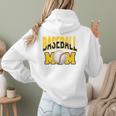 Baseball Mom Sports Mom Yellow Women Hoodie Back Print Baseball Mom Sports Mom Yellow Women Hoodie Back Print