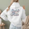 Baseball Mom Squad Women Hoodie Back Print Baseball Mom Squad Women Hoodie Back Print