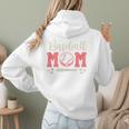 Baseball Mom And Sweet For Moms With Baseball Kids Women Hoodie Back Print