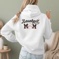 Baseball Mom Baseball Women Hoodie Back Print