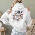 Baseball Moms Cute Take Me To The Ballpark Sports Athletic Women Hoodie Back Print Baseball Moms Cute Take Me To The Ballpark Sports Athletic Women Hoodie Back Print