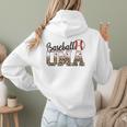 Baseball Oma Women BallPark Oma Baseball Mom Mother's Day Women Hoodie Back Print Baseball Oma Women BallPark Oma Baseball Mom Mother's Day Women Hoodie Back Print