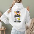 Busy Raising Ballers Softball Messy Bun Baseball Mom Women Hoodie Back Print Busy Raising Ballers Softball Messy Bun Baseball Mom Women Hoodie Back Print