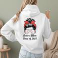 Class Of 2025 Baseball Mom Senior Graduation Graduate Women Women Hoodie Back Print Class Of 2025 Baseball Mom Senior Graduation Graduate Women Women Hoodie Back Print