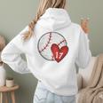 Custom Baseball Mom Number 17 Heart For Mom Mommy Premium Women Hoodie Back Print Custom Baseball Mom Number 17 Heart For Mom Mommy Premium Women Hoodie Back Print