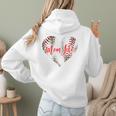Cute Baseball Mom Heart Mother's Day Sport Mama Mom Life Women Hoodie Back Print Cute Baseball Mom Heart Mother's Day Sport Mama Mom Life Women Hoodie Back Print