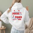 Cute Ducks On The Pond Cute Baseball Mom T-Shirt Women Hoodie Back Print Cute Ducks On The Pond Cute Baseball Mom T-Shirt Women Hoodie Back Print