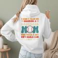 I Didn't Plan On Becoming a Baseball Mom Baseball Player Women Hoodie Back Print