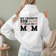 My Favorite Son Calls Me Mom Baseball Mom Women Hoodie Back Print My Favorite Son Calls Me Mom Baseball Mom Women Hoodie Back Print