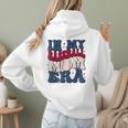 Groovy In My Baseball Mom Era Baseball Mama Mother's Day Women Hoodie Back Print Groovy In My Baseball Mom Era Baseball Mama Mother's Day Women Hoodie Back Print