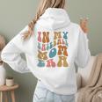 Groovy In My Baseball Mom Era Softball Game Day Women Hoodie Back Print Groovy In My Baseball Mom Era Softball Game Day Women Hoodie Back Print