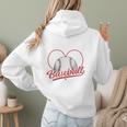 Home Runs And Heartbeats Being A Baseball Mom Women Hoodie Back Print Home Runs And Heartbeats Being A Baseball Mom Women Hoodie Back Print