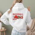 I'm A Baseball Mom Of Course I'm Broke Premium Women Hoodie Back Print I'm A Baseball Mom Of Course I'm Broke Premium Women Hoodie Back Print