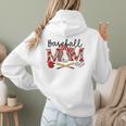 Leopard Baseball Mom Game Day Vibes Mother's Day Women Hoodie Back Print Leopard Baseball Mom Game Day Vibes Mother's Day Women Hoodie Back Print