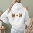 Loud And Proud Baseball Mom Leopard Mama Loves Women Hoodie Back Print Loud And Proud Baseball Mom Leopard Mama Loves Women Hoodie Back Print