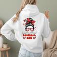 Loud And Proud Baseball Mom Messy Bun Leopard Mother Day Women Hoodie Back Print Loud And Proud Baseball Mom Messy Bun Leopard Mother Day Women Hoodie Back Print