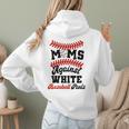Moms Against Baseball Pants Baseball Mom Joke Women Hoodie Back Print Moms Against Baseball Pants Baseball Mom Joke Women Hoodie Back Print