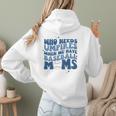 Who Needs Umpires When We Have Baseball Moms Groovy Retro Women Hoodie Back Print Who Needs Umpires When We Have Baseball Moms Groovy Retro Women Hoodie Back Print