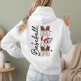 Retro Baseball Mom Mama Baseball Life Softball Life Game Day Women Hoodie Back Print Retro Baseball Mom Mama Baseball Life Softball Life Game Day Women Hoodie Back Print
