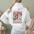 Retro Groovy Baseball Mama Baseball Mom Lover Women Hoodie Back Print Retro Groovy Baseball Mama Baseball Mom Lover Women Hoodie Back Print