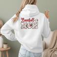 Vintage Baseball Mom Sports Fan Love Heart Women Hoodie Back Print Vintage Baseball Mom Sports Fan Love Heart Women Hoodie Back Print