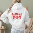 This Is What World's Greatest Baseball Mom Baseball Women Hoodie Back Print
