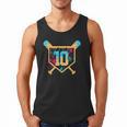 10 Years Old 10th Birthday Baseball Ice Cream Dripping Boys Men Tank Top 10 Years Old 10th Birthday Baseball Ice Cream Dripping Boys Men Tank Top