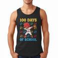 100 Days Of School Baseball Bat 100th Day Of School Boys Men Tank Top