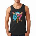 67 Baseball Ice Cream Drip Player Men Tank Top