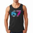 67 Crayon Cool Baseball Crayon 6 7 67 Men Tank Top