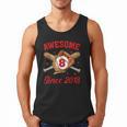 8 Year Old Boys Awesome Since 2018 Baseball Birthday Men Tank Top 8 Year Old Boys Awesome Since 2018 Baseball Birthday Men Tank Top