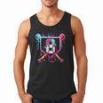 8th Birthday Boys Baseball Ice Cream Drip Boys Baseball Men Tank Top
