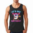9th Birthday Baseball 9 Year Old Ice Cream Drip Boy Baseball Men Tank Top
