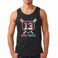 Baseball 13 Year Ice Cream Drip 13th Bday Official Teenager Men Tank Top Baseball 13 Year Ice Cream Drip 13th Bday Official Teenager Men Tank Top