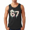 Baseball 67 Drip Six Seven Baseball Dripping Boys Kids Men Tank Top