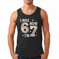 Baseball 7th Birthday 6 7 Years Old I Was 6 Now I'm 7 Men Tank Top