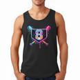 Baseball 8 Year Old Ice Cream Drip 8th Birthday Party Men Tank Top Baseball 8 Year Old Ice Cream Drip 8th Birthday Party Men Tank Top