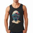 Baseball Catcher Mask Ice Cream Dripping Baseball Boy Youth Men Tank Top
